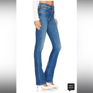 MOTHER The Double Insider Heel Mid-Rise Stretch Jean - Size 25